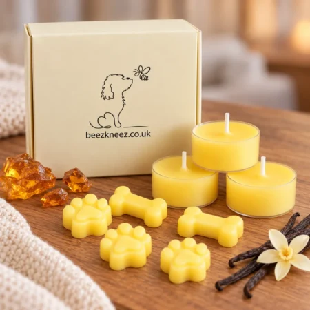 amber vanilla candle & wax melt bundle