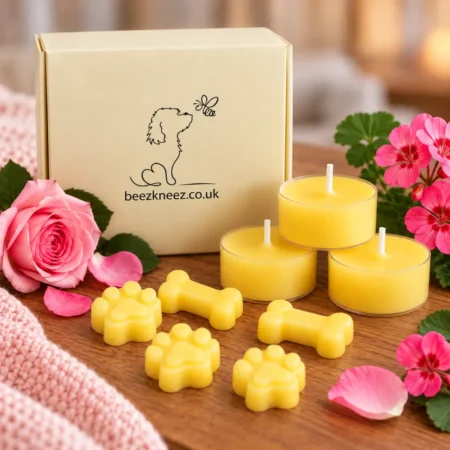 Puppy Love (Rose & Geranium) Pet Friendly Tea Lights & Wax Melt Bundle