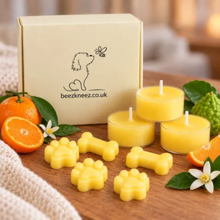 Yappy Hour (Tangerine & Bergamot) Pet Friendly Tea Lights & Wax Melt Bundle